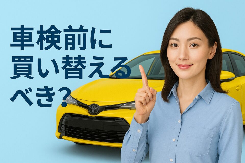 車検前に買い替えるべき？通すべき？
