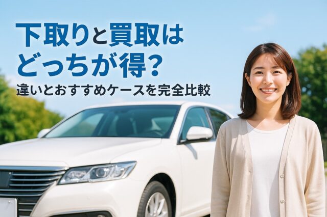 下取りと買取はどっちが得？