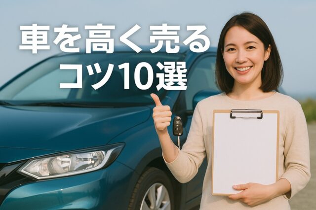 車を高く売るコツ10選