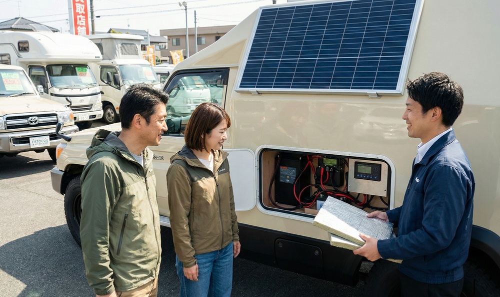 キャンピングカー・車中泊仕様中古車の選び方
