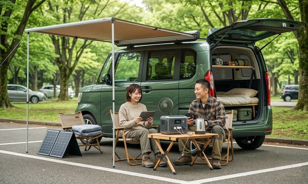 2026年・車中泊キャンプの進化と必須装備：軽自動車を「動くマイルーム」にする知恵